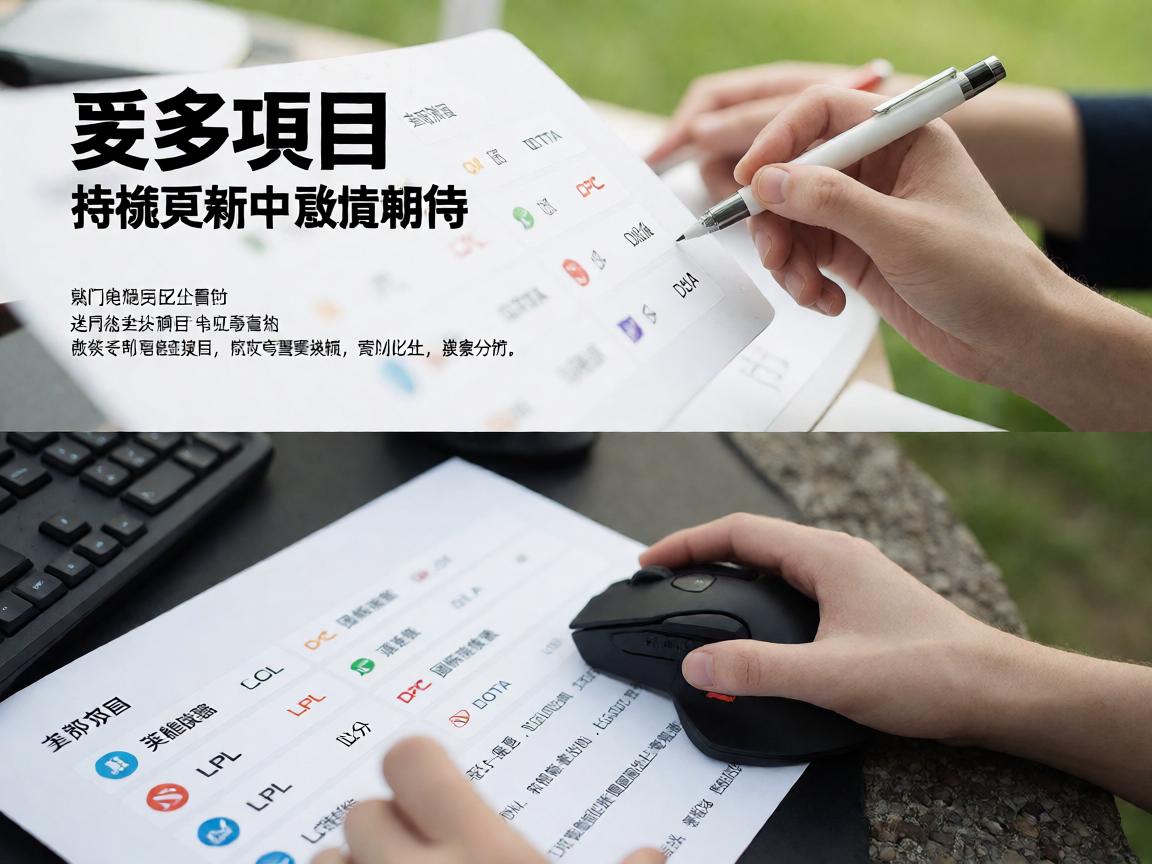 多项目电竞赛事综合数据与比分查询平台