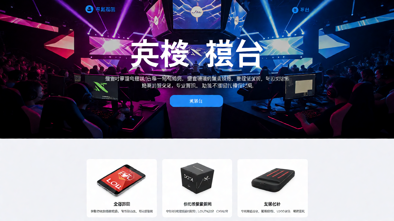 电竞赛事现场灯光与竞技氛围